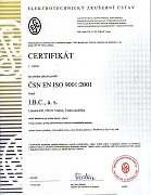 Certifikát IBC 2008